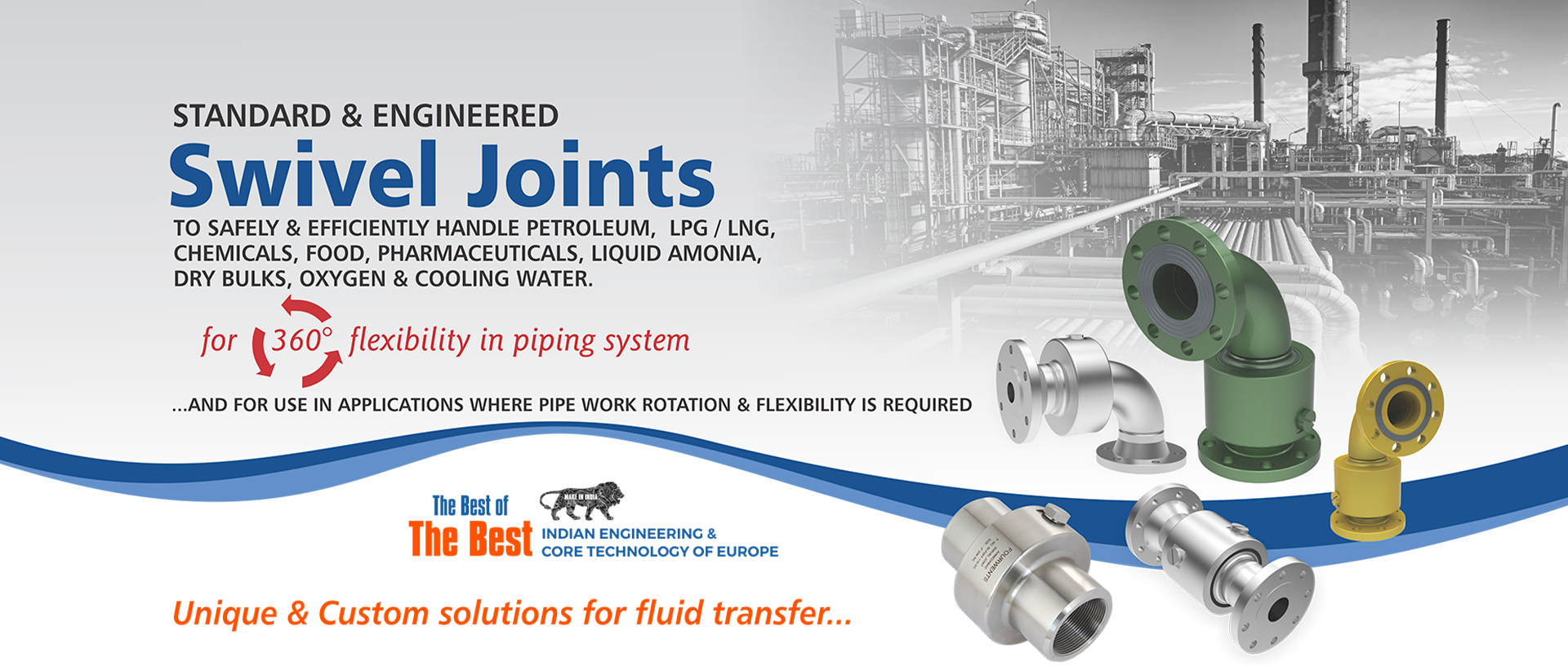 Ball Joints and Swivel Joints